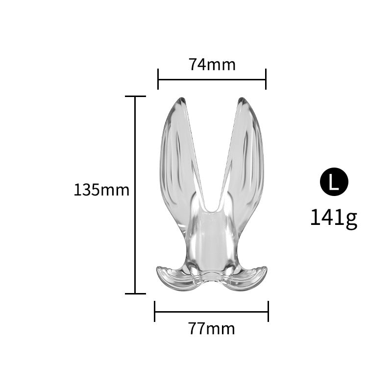 Expanding Tunnel Plug - Clear - L - image 9