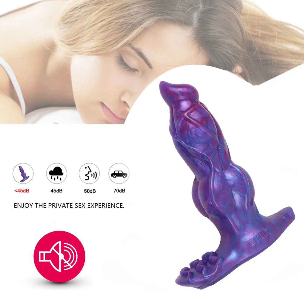 Vibrating Knot Dildo - image 9
