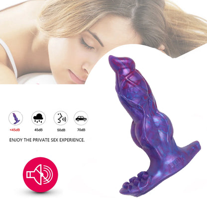 Vibrating Knot Dildo - image 9