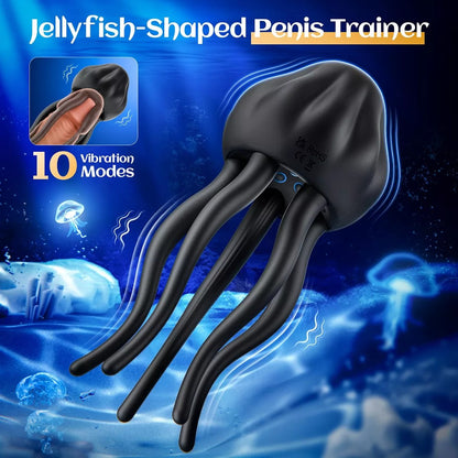 Jellyfish Masturbator Octopus Cock Ring Stroker - image 5