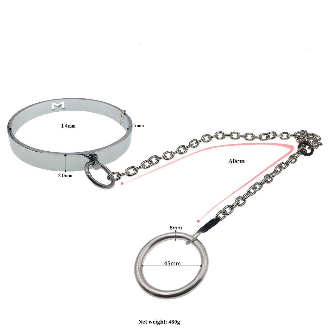 Men BDSM Gear with Penis Ring - 45mm penis ring - image 3