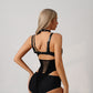 Leather Cutout Bondage Dress - image 1
