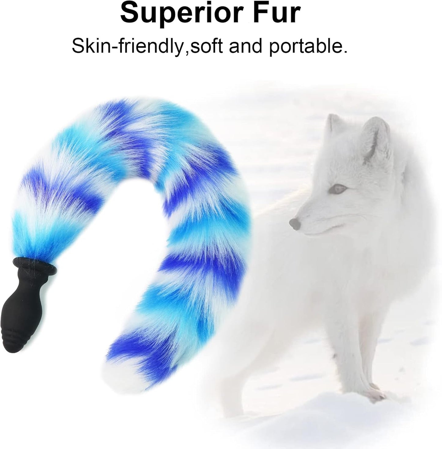 Multicolor Fox Tail Light Up Butt Plug - image 10