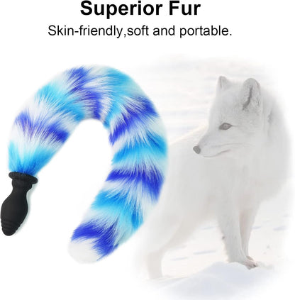 Multicolor Fox Tail Light Up Butt Plug - image 10