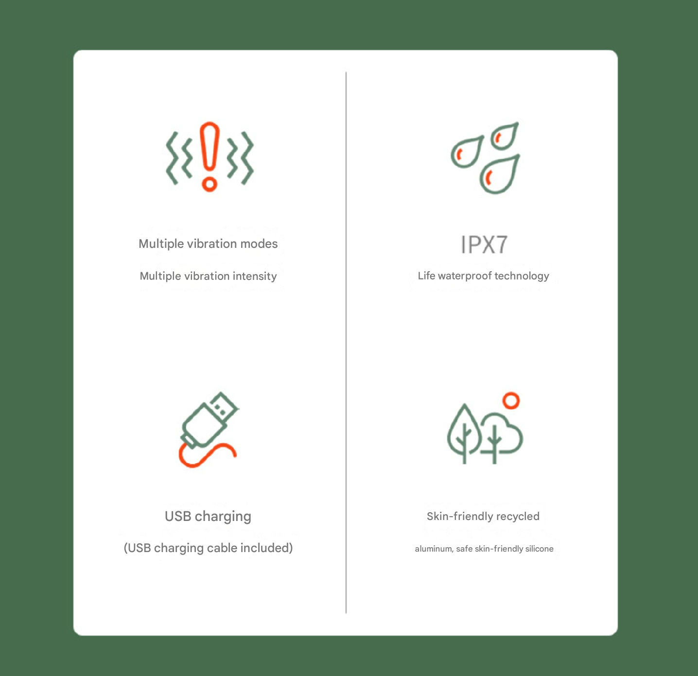 Mini Vibrator Wand 9 Vibrating Modes - image 3