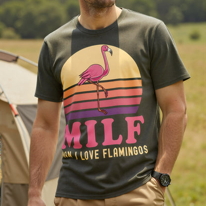 MILF Pink Joke Party T-Shirt - image 1