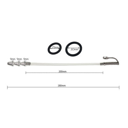 Stainless Steel Beginner Dilator 11'' with 1.18"/0.98" Rings - image 1