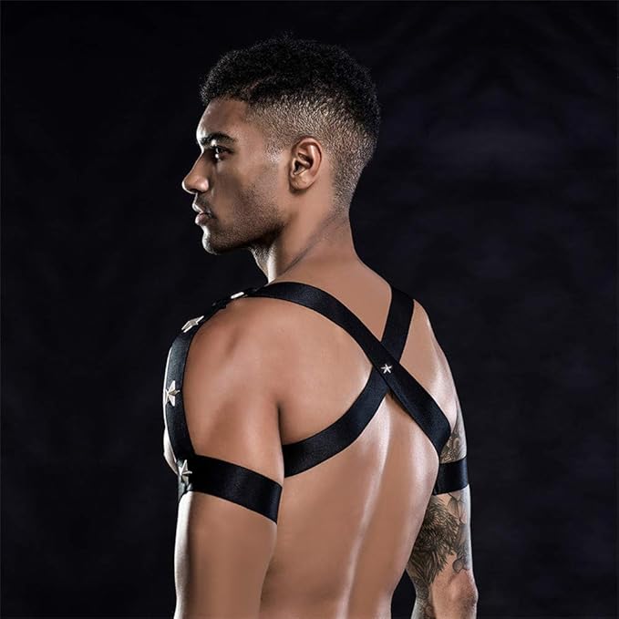 Pu Leather Sexy Men Costume - image 3