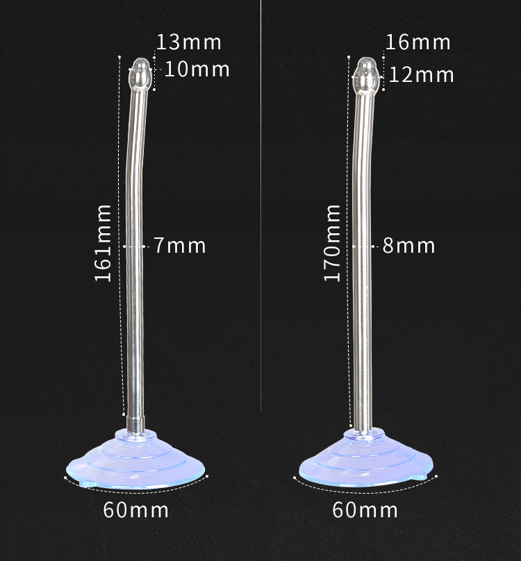 Urethral Sound with Suction Cup Base - 10mm - image 6