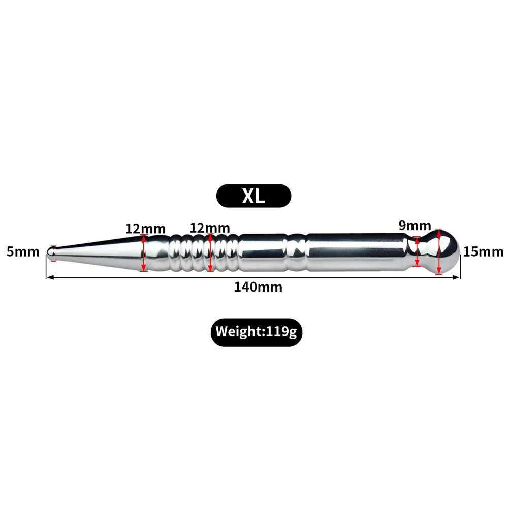 Smooth Double Head Multifunctional Urethral Sounding Rod - XL - image 5