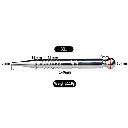 Smooth Double Head Multifunctional Urethral Sounding Rod - XL - image 5