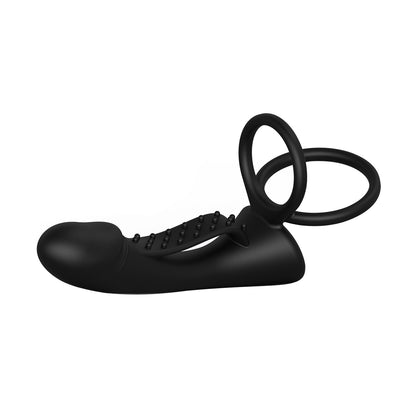 SyncPlay Dual Ring Vibrator - Black - image 3