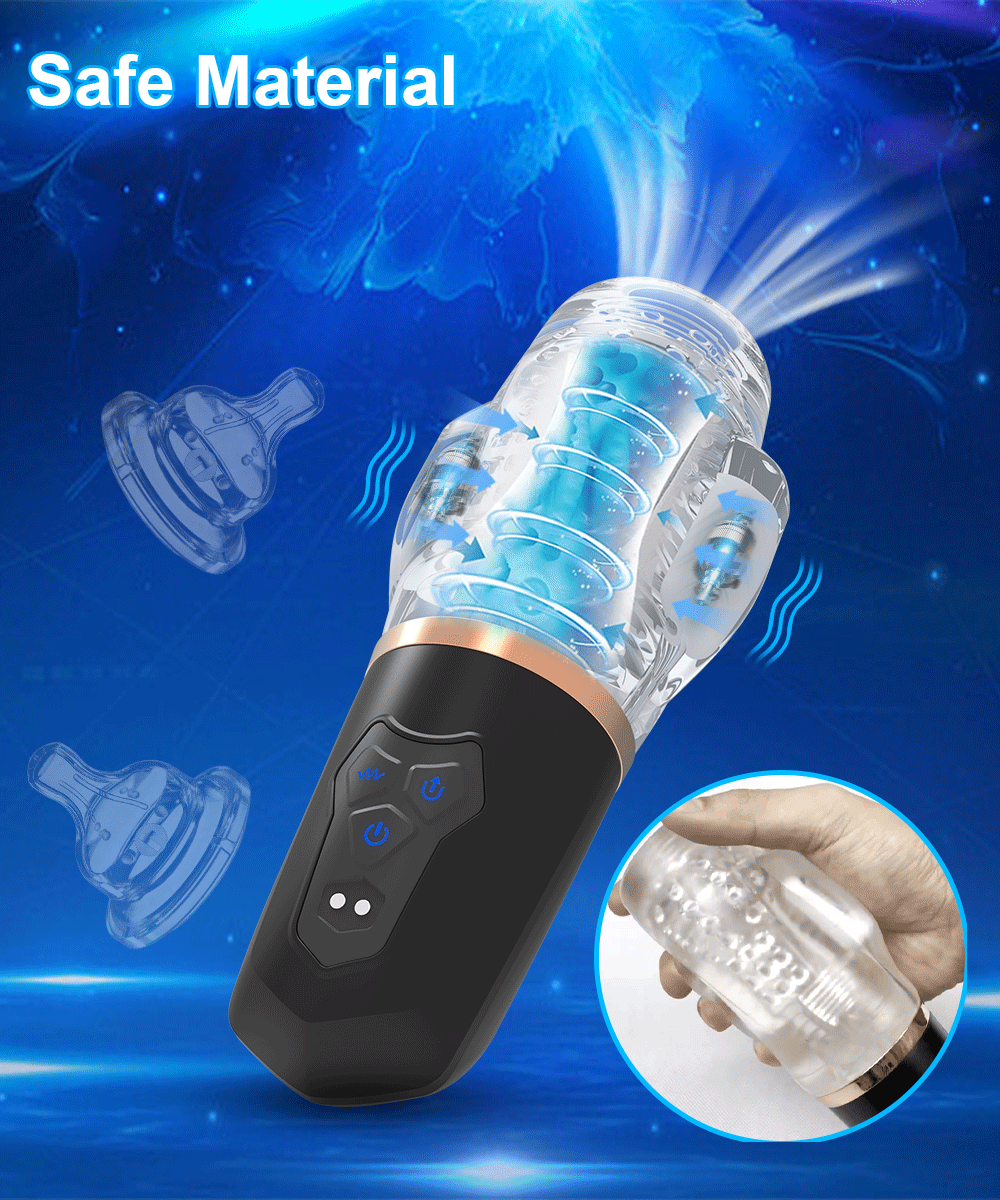 Sucking Good Masturbator 10 Vibrating Modes Stroker  - image 3