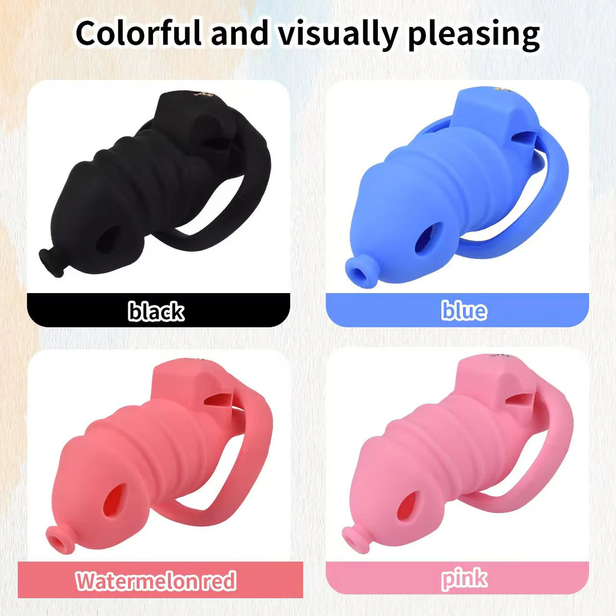 Soft Silicone Chastity Cage - image 21