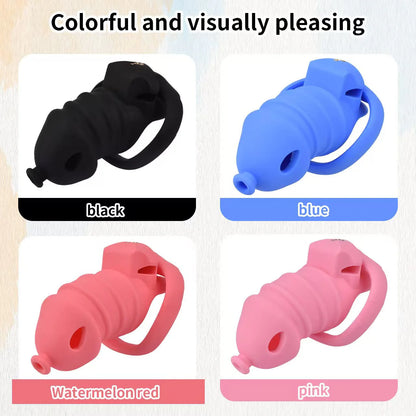 Soft Silicone Chastity Cage - image 21