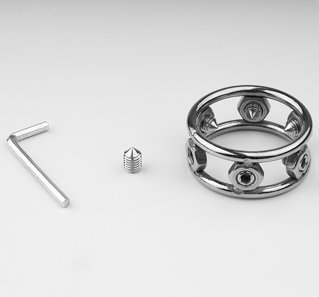 CBT Spiked Glans Ring Cock Ring - image 3