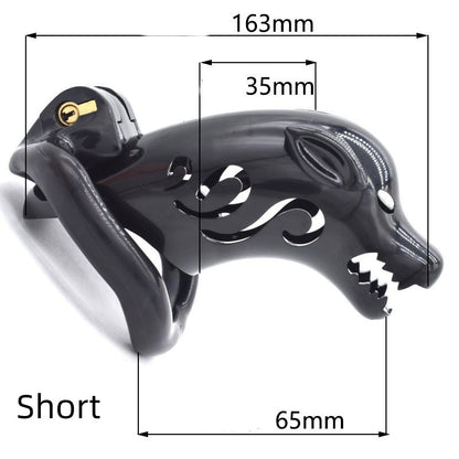 Dog Head Chastity Cage - image 3