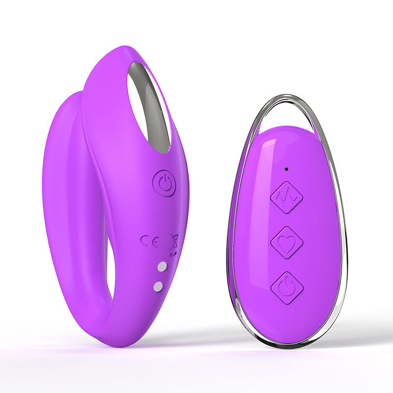Double Motor Vibrator for Intense Dual Stimulation – Remote-Controlled & Waterproof - Purple - image 4