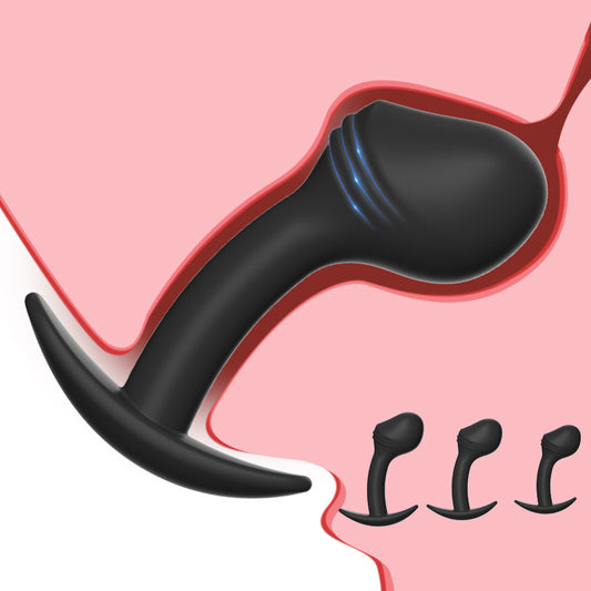 Prostate Massager – Medical Silicone P-Spot Stimulator in 3 Sizes - image 0