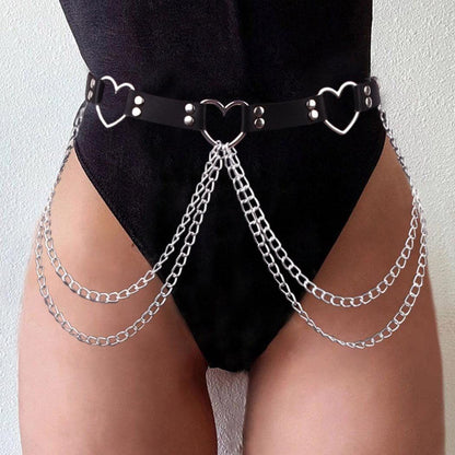 Heart-Shaped Belly Chain - Heart - image 3