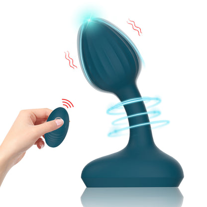 SilkyTouch Anal Plug - Dark Blue - image 7