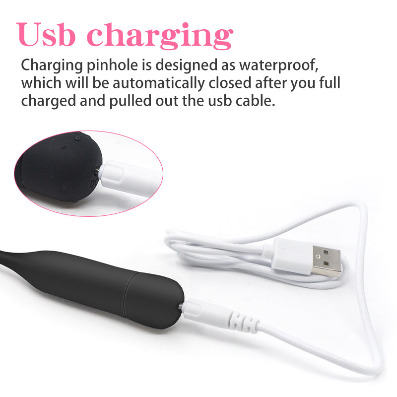 UltraPleasure 10-Speed Silicone Urethral Sound - image 3