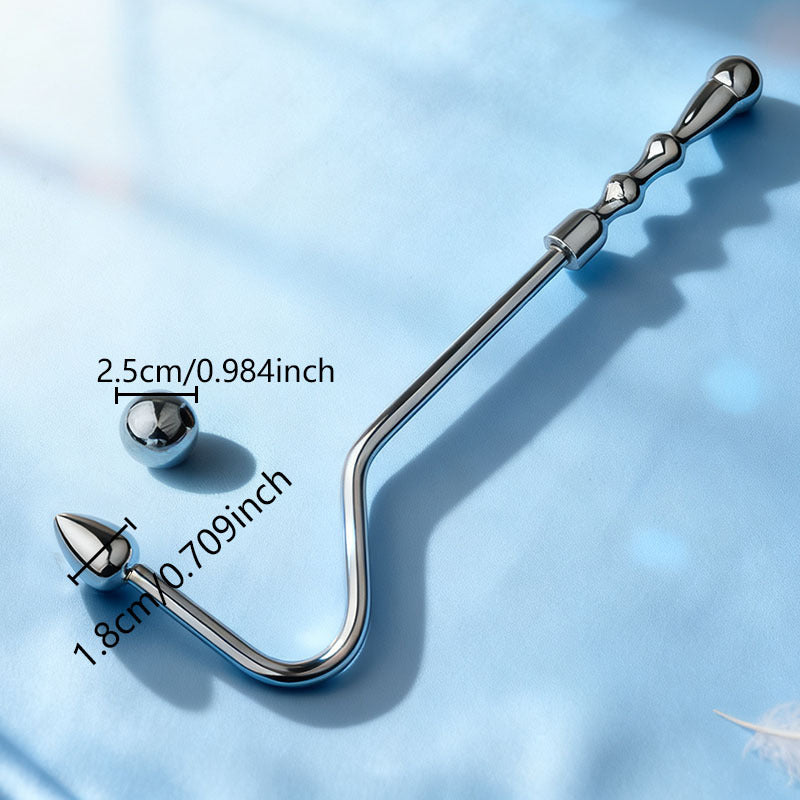 Steel Pleasure Hook – Intense Anal & Prostate Stimulator - B - image 5