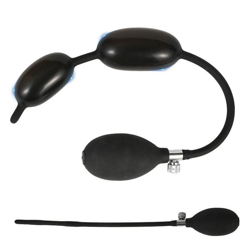 Double Ball Inflatable Expansion Urethral Sounds - 34cm - image 0