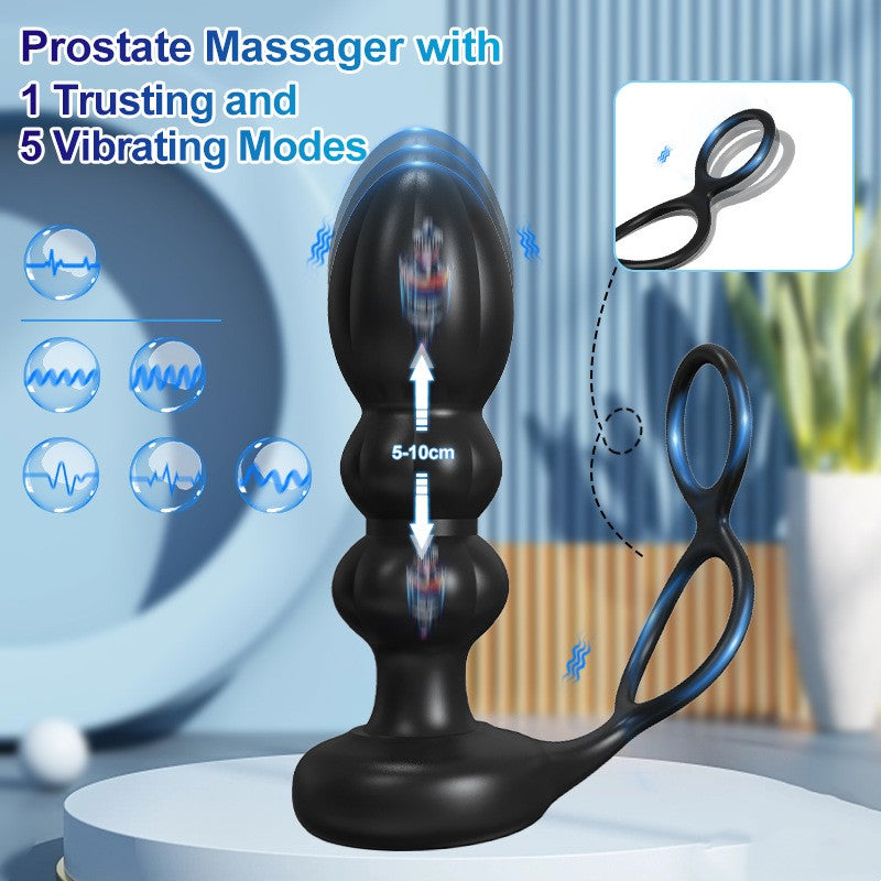 Prostate Massager with1 Trusting and 5 Vibrating Modes - image 6