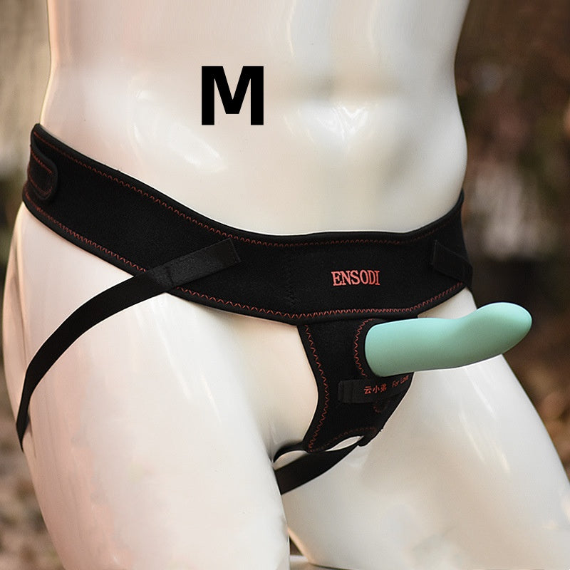 Lesbian Strap-On Harness with Color Options – Perfect Fit & Control - Lake Blue - M - image 1