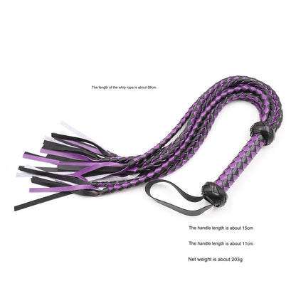 PU Leather SM Flogger Whip - image 2