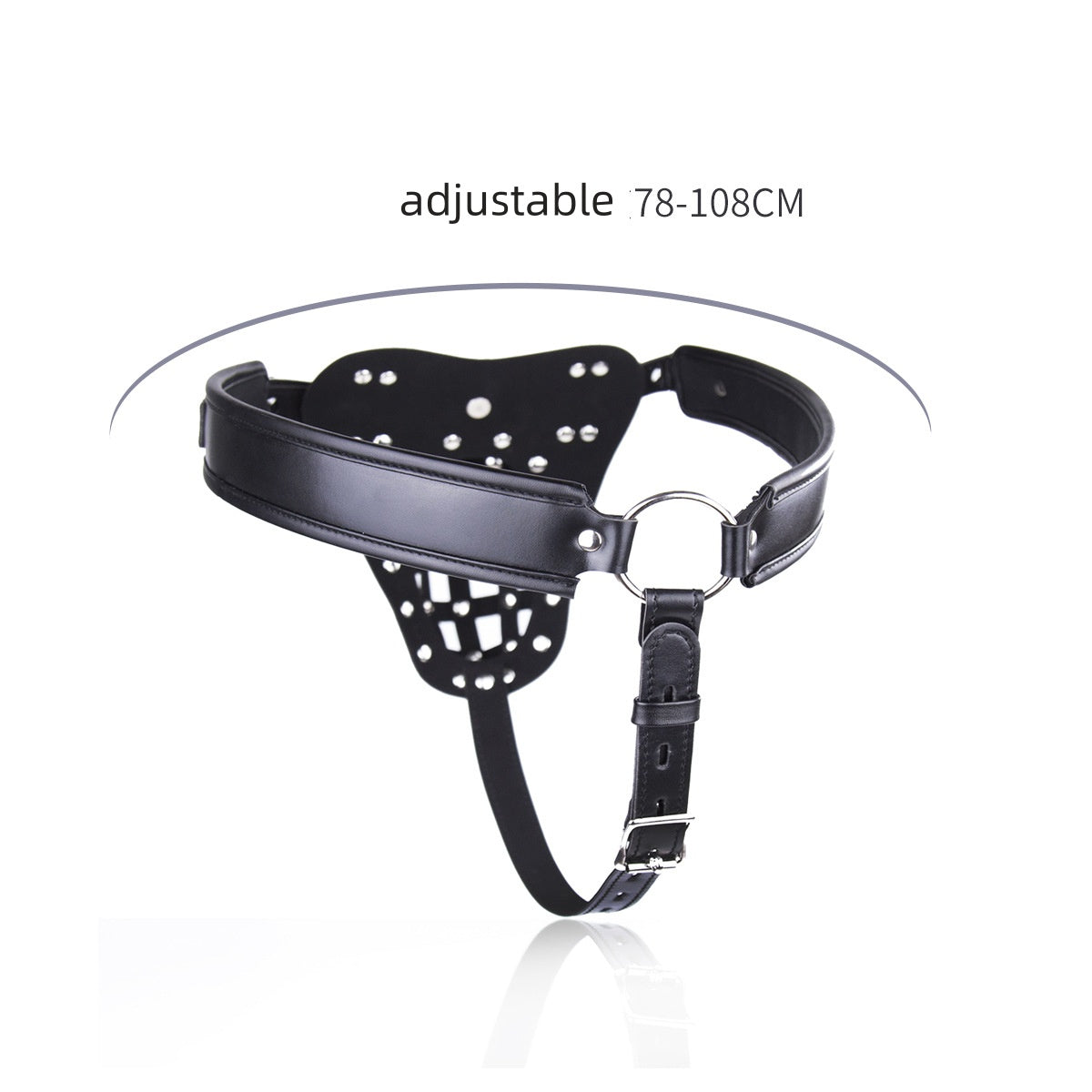Leather Chastity Belt Chastity Device - image 4