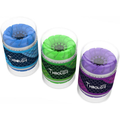 Male Penis Exercise Trainer Triple Texture Masturbation Cup Double Head - image 3