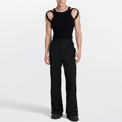 Men's Cut-Out Sexy Stretch Skinny T-Shirt - image 8