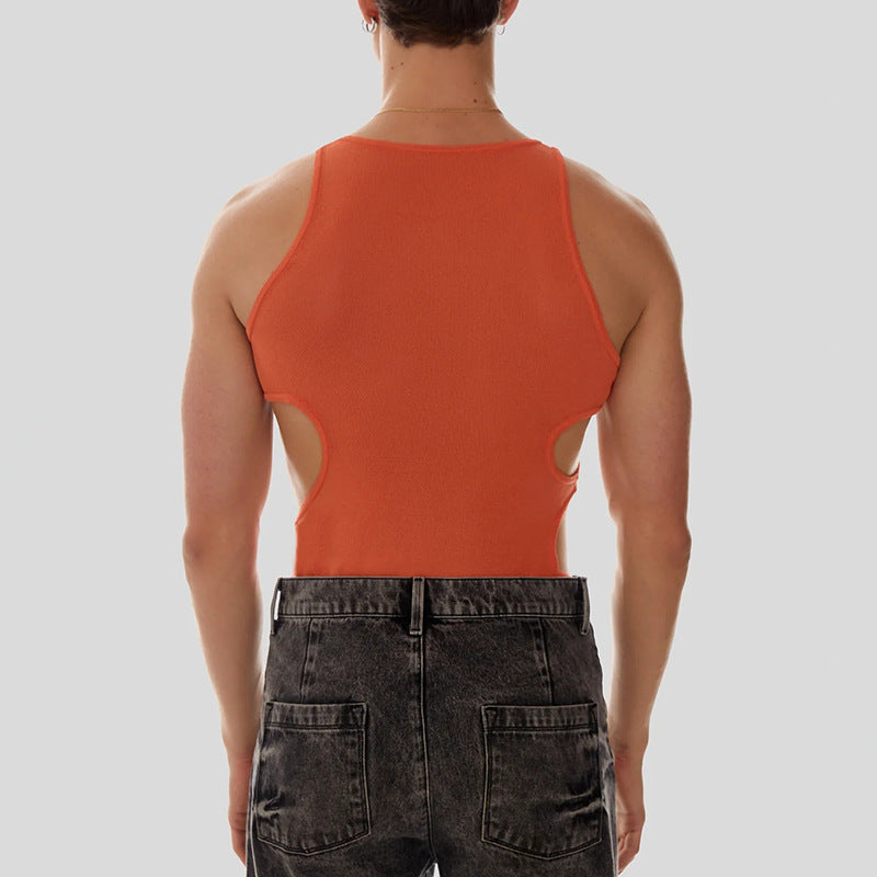 Men's Sexy and Fun Lingerie Vest T-Shirt Clubwear - image 6