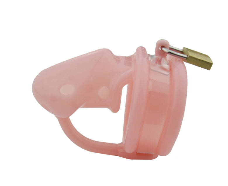 Eager Wiener Chastity Cage Silicone - Pink - LARGE-1.97 INCHES - image 1