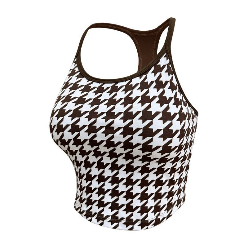 Women's FlexFit Brushed Yoga Set - Houndstooth Pattern - XL - image 11