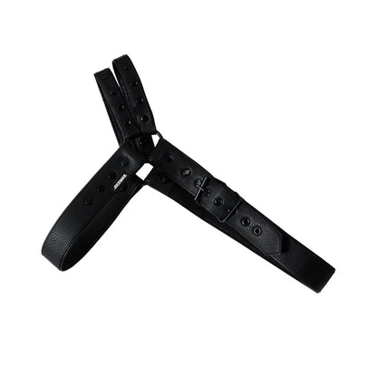 Adjustable Jockmail Men's Harness - Black - One Size - image 7