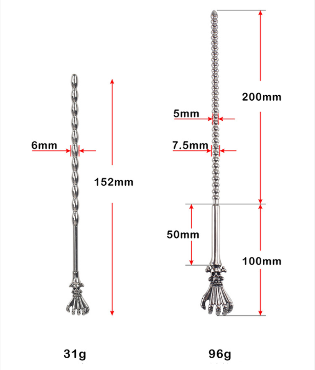 2023 New Skull Fingers Urethral Sound Rod - image 5