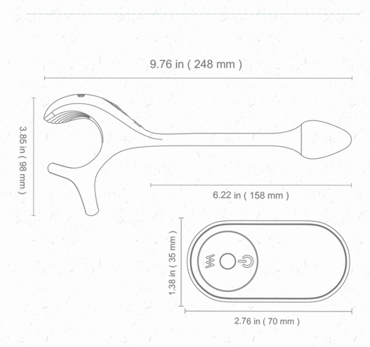 Remote Control Silicone Cock Ring With Vibrating Butt Plug - image 4