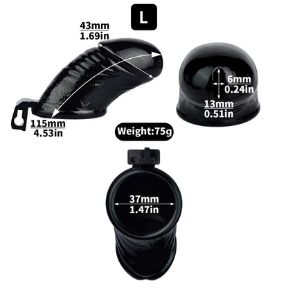 Dick Resin Chastity Cage - image 7