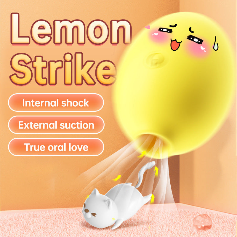 Vibrating Egg Adult Sex Toy Lemon - image 8
