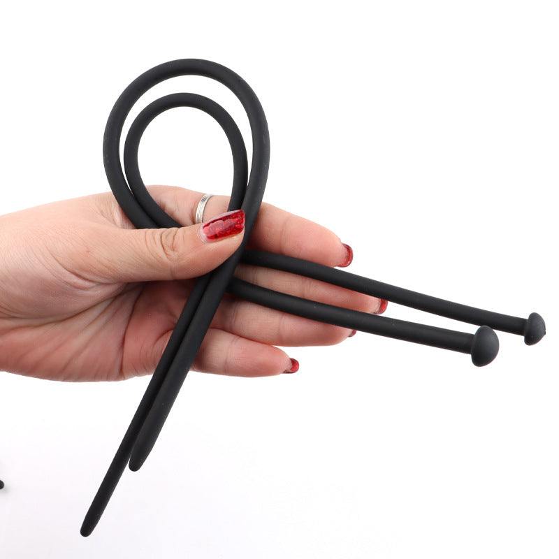 Black Silicone Urethral Sounds 7pcs Set - image 3