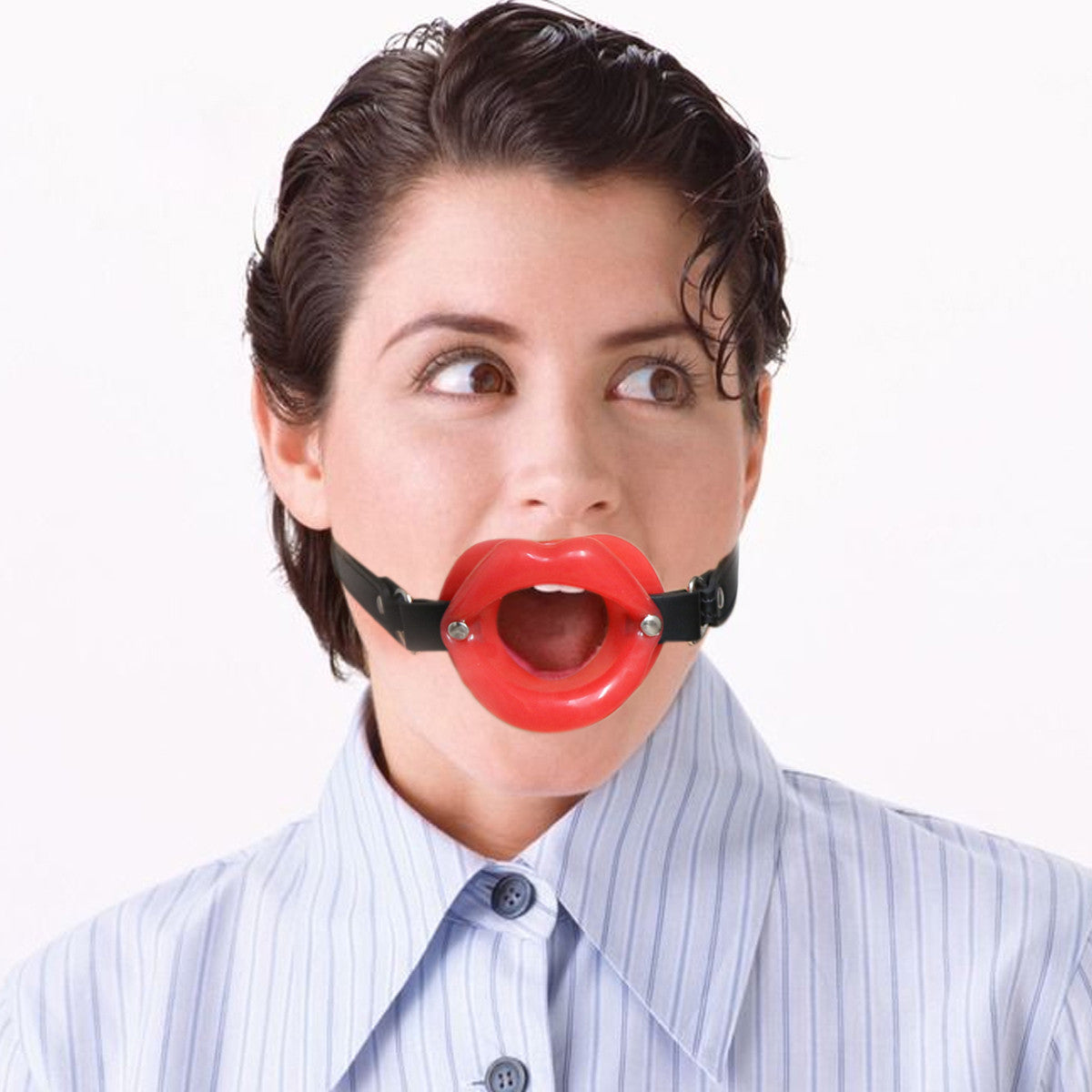 Oral Mouth Gag-Lip Shape BDSM Sex Toy - image 1