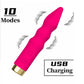 Anal Beads Vibrator – 10-Speed Silicone Massager for Prostate/G-Spot - A - Rose - image 20