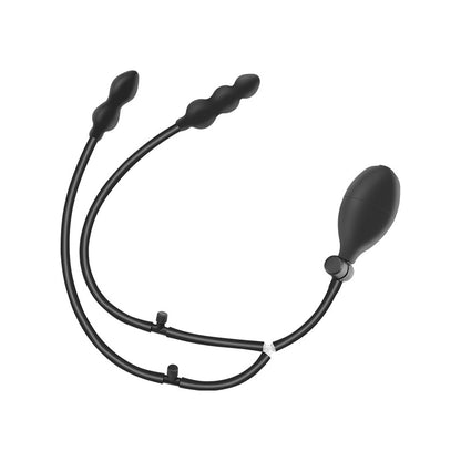 Double-Head Inflatable Plug - Black - image 10