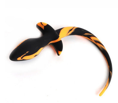 Silky Smooth Anal Plug - Orange - image 7