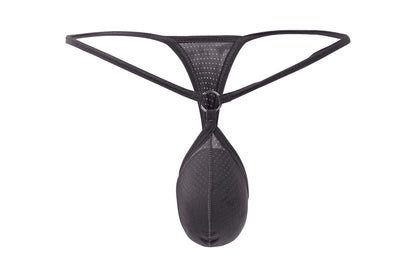 Man O-Ring Pouch String - Grey - XXL - image 7