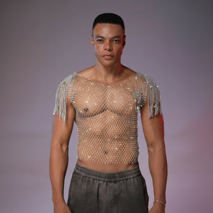 Starluxe Mesh Sparkle Top – Style B - image 6