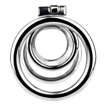 LustLink Duo Stainless Steel Locking Cock Ring - image 2